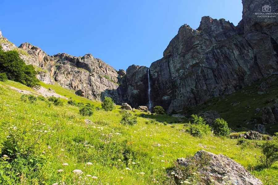 The Rayskoto Praskalo waterfall