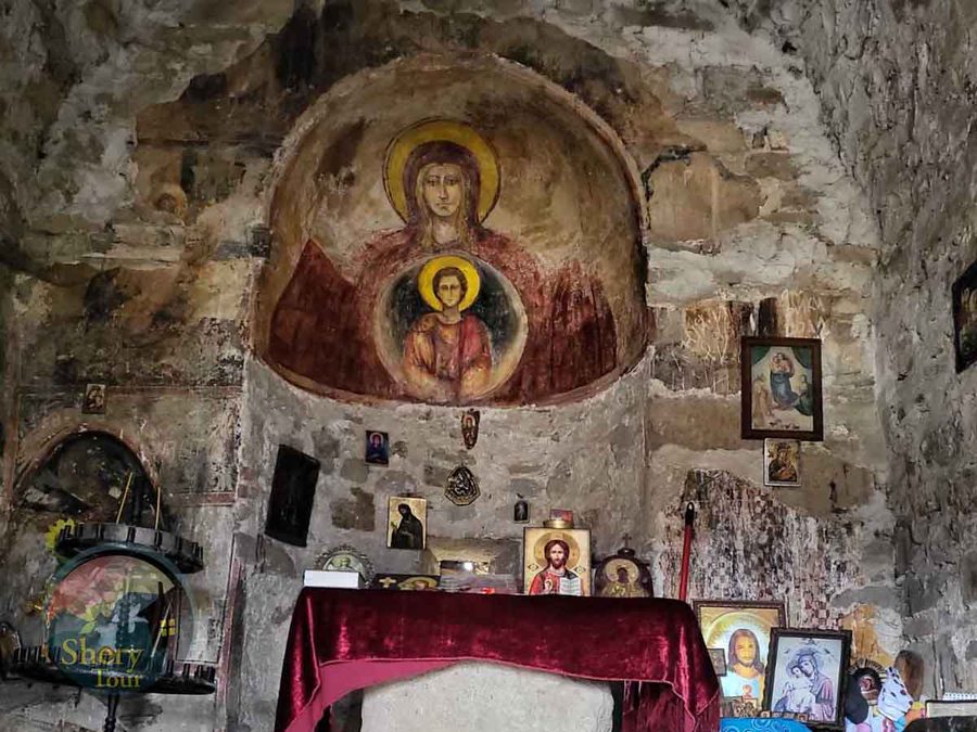 The chapel of St John the Summer above the reservoir