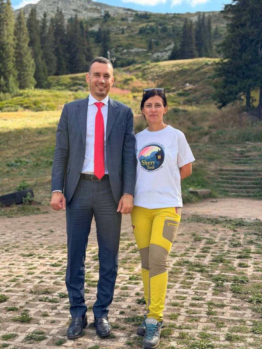 Photo from the meeting with Vasil Terziev on Vitosha
