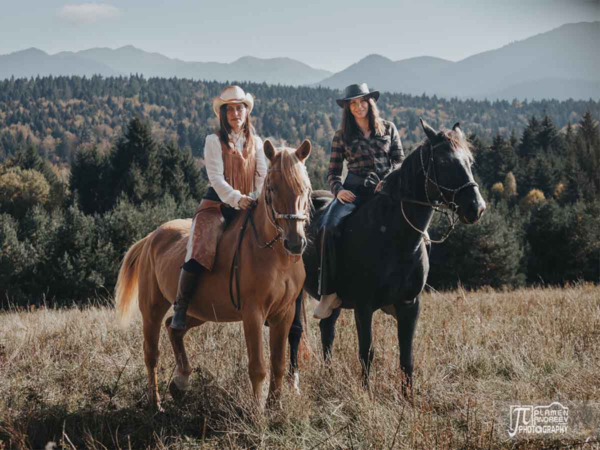 Forest horse riding in Borovets